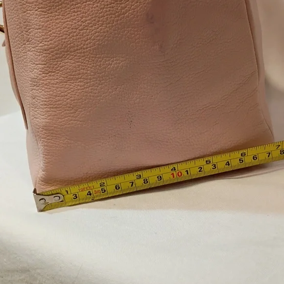 Dooney Bourke Large Logo Lock Shoulder Tote Blush Pink - Picture 12 of 16